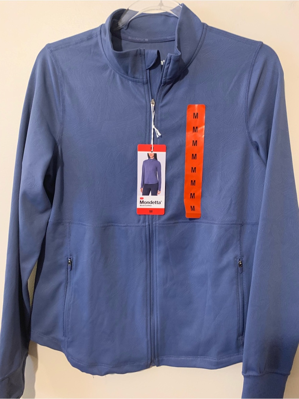 Mondetta Women's Full-Zip jacket in Periwinkle Blue